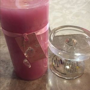 Candle and candle holder—New
